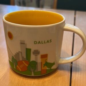 Starbucks Dallas ‘you Are Here’ collection mug